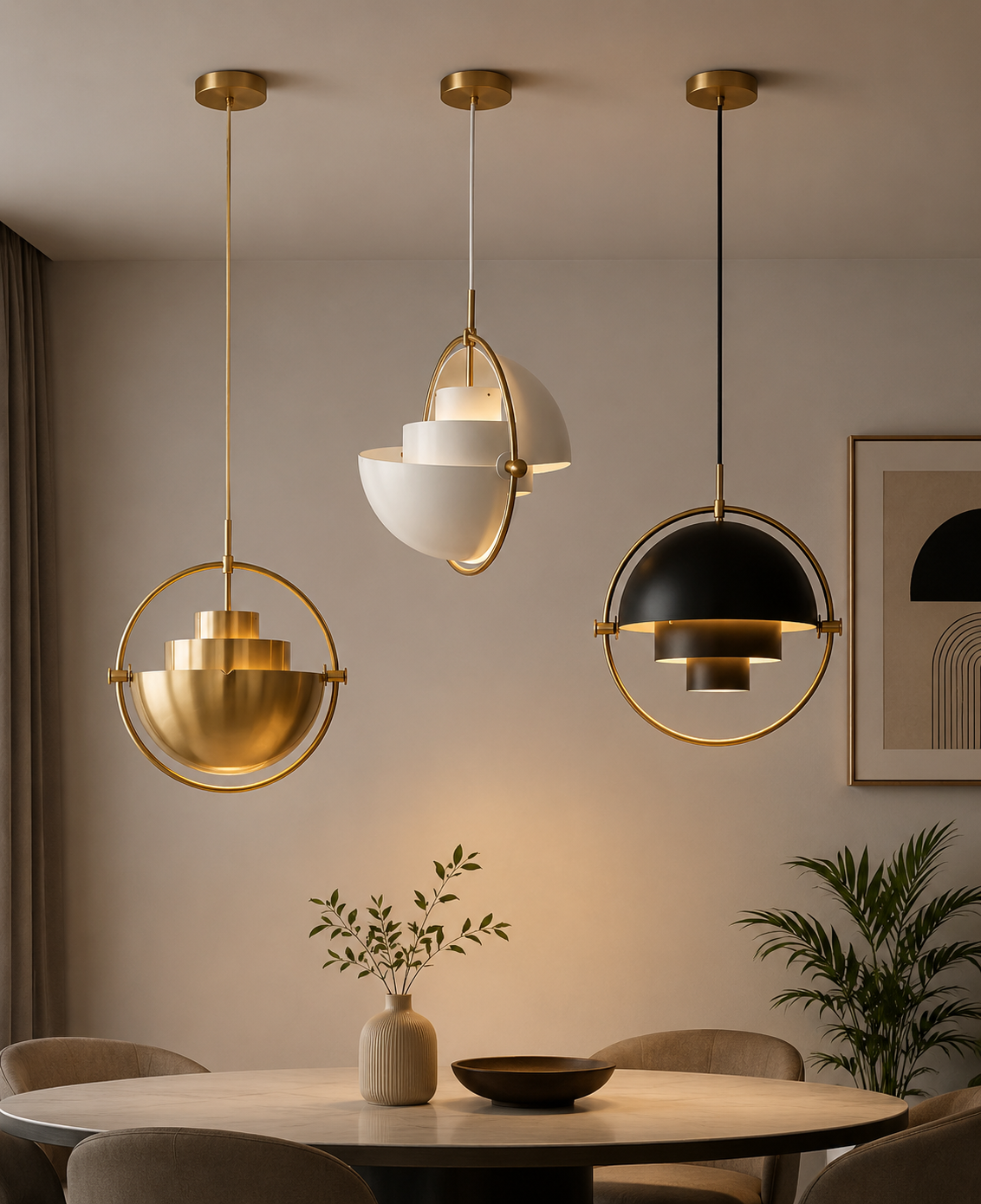 Hanging Filament Globe Pendant
